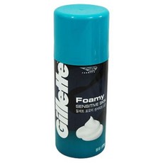 질레트 포오미 센서티브 스킨 쉐이빙 폼 175g, 1