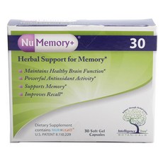 INTELLIGENCE TREE Numemory+ 軟膠囊, 1個, 30 件
