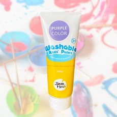 물로지우는 안전한 아트 워셔블페인트 보라 엄마와함께 조별미술 조별놀이, 1개