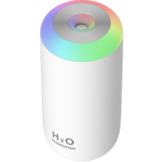 H2O 휴대용 미니 차량용 무드등 가습기, 단일, 단일