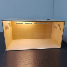 골든햄스터케이지 80 투명 상단 보온 40 30x30cm x 대형 평평한 사육장 경사형, 1개, AB. 상단 개방형 통기성 평평한 상단 60x40x40