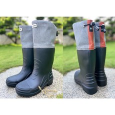 DI JAN 登山雨鞋 D3束口系列鞋身可翻摺健行雨鞋