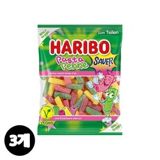 하리보젤리 사우어 파스타 펜네 코하쿠토 얼먹젤리, 3개, 160g