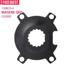 자전거 체인링크 PASS QUEST TOP AXS 110BCD 4 암 체인링 산악 도로 체인 SRAM 사이클링 부품용 좁은 와이드 알루미늄 어댑터 컨버터, FORCE TO 110-4, 1개