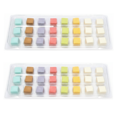 과일큐브치즈 7가지맛, 2개, 80g