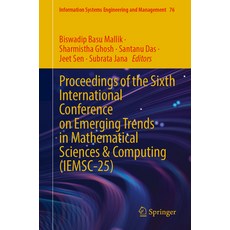 (外文書)Proceedings of the Sixth International Conference on Emerging Trends in Mathemati... Paperback, Springer, English