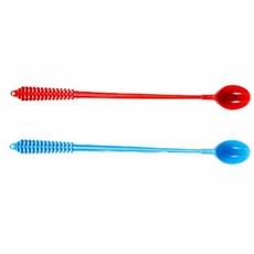 낚시용품 약46cm ABS 일체형 원투주걱 밑밥주걱 떡밥주걱, 레드, 1개