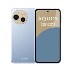 SHARP AQUOS sense9 鋁合金一體式輕巧智慧手機, 海青藍, 128GB