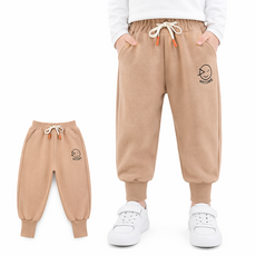 키즈 바지 겨울 기모 가을 봄 어린이 아동 배기 면 조거 팬츠 여아 남아