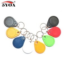 UID 13.56MHz IC 카드 클론 변경 가능 스마트 Keyfobs 키 태그 카드 1K S50 RFID 액세스 제어 블록 0 섹터 쓰기 가능 10 개, 02 Card Type