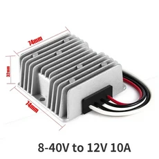 전력 컨버터 레귤레이터 부스트 벅 DC 전압 안정기 8-40V-12V 3A 6A 10A 15A 20A 19V 300W, 1개