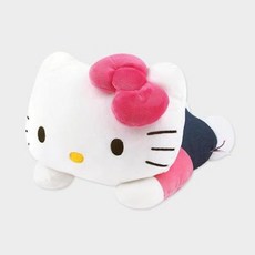헬로키티 데님라이닝 인형-핑크리본, 1, 1개