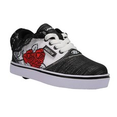 [미국수입정품] Heelys HEELYS 남아용 바퀴 달린 신발 샌들 블랙/화이트/레드 5 빅 키즈 252787