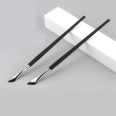 아이라인 다크써클 애교살 브러쉬 아이브러시, 1개, 검정, 단품