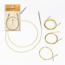 쎄비 (쎄비) 프리미엄 스테인리스 조립식 바늘용 케이블, 1개, 45cm (13751)