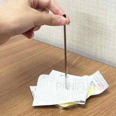 영수증 영수증철 영수증꽂이함 종이꽂이 꽂이 영수증홀더 식당영수증꽂이 1(개)