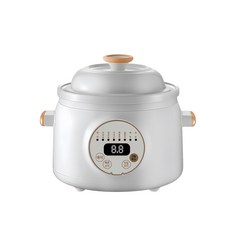 Fowod220V/2.8L전자동 백자 보양탕 냄비 전골 도자기 가정용 전기 뚝배기 비비 죽 끓이기, DG-889