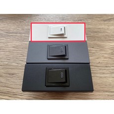 國際牌 迷你 迷你開關 系統櫃 木作 省空間 小可愛 單開關 霧黑 插座 霧面黑 蓋板 白色 灰色, 1個