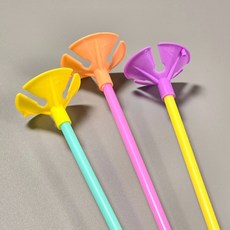 35cm 풍선꽂이 막대기 파티 이벤트 선물, 1개, 랜덤
