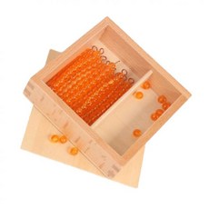 STK 몬테소리 수학 재료 구슬 바 어린이 수 학습 장난감 유형 2, 1개