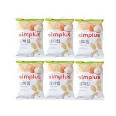 양파 시즈닝을 뿌린 양파칩, 6개, 140g