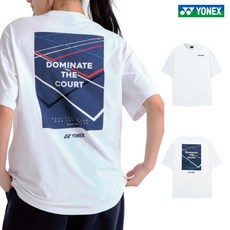 요넥스 남자 여자 공용 오버빗 반팔티 253TS039U
