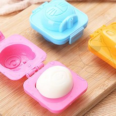 펀코 삶은 계란틀 모양틀 소풍 성형틀 도시락 귀여운 달걀, 곰돌이, 1개