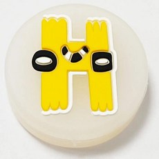 26 영어 문자 테니스 충격 방지 흡수기 방진 실리콘 라켓 패드 성격 동물, 14 style O, 1개