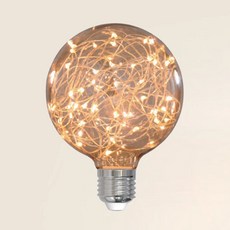 THESSEN LED 에디슨 은하수 볼전구 3W X-95, 전구색, 1개