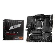 MSI PRO B650M-A, 블랙