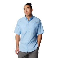 Columbia 남성용 PFG 타미아미 II UPF 40 반팔 피싱셔츠 키 웨스트 XS 167189, Large, 항해