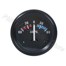 차량용 미터 12V 자동차 게이지 2 인치 52mm 수온 오일 온도 프레스 연료 볼트 kg 전류계 블랙 쉘, [01] water temp, 01 water temp