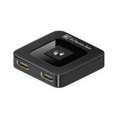 Kirzi HDMI 스위치 4K@60Hz 양방향 HDMI 스위치 2 in 1 Out HDMI 스플리터 1 입력 2 출력 UHD 3D HDR 지원 PS5 PS4 Xbox, Kirzi HDMI 스위치 4K@60Hz, 양방향 HD