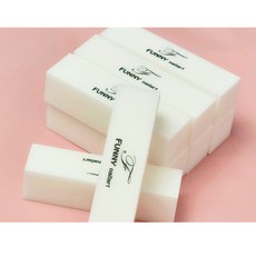 샌딩블럭 50개입 국산샌딩 화이트샌딩 네일파일, 1개