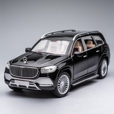 씨플 벤츠 마이바흐 GLS600 다이캐스트 장식용 모형 자동차 피규어 합금 미니카 JS스토어, 화이트