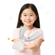나이트가드 이갈이 방지 수면용 마우스피스 어린이용 ng-7, 1세트