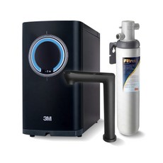 3M HEAT3000 櫥下式雙溫觸控熱飲機搭配S004淨水系統，冷熱雙溫觸控操作，櫥下節省空間設計，智能安全鎖, HEAT3000+S004