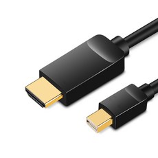 mini dp to hdmi 모니터 케이블 디스플레이 포트, 2m, 1개
