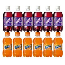 [리미드]환타오렌지 6개 + 웰치스포도 6개- 시원한 2종세트 300ml (총12캔), 12개