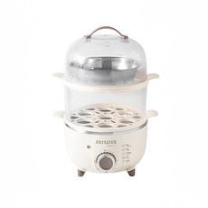 AIWA 愛華 多功能雙層蒸蛋器 快速蒸蛋 多用途蒸煮 早餐好幫手, 1個