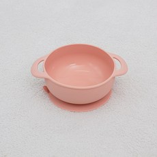 베이비스토리 KEAN 실리콘 이유식 식판 용기 컵 등 24종 할인모음, 실리콘 흡착 다용볼, 핑크, 1개