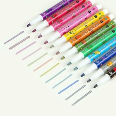 액티비안 핑크풋 테두리 사인펜 필기 캘리그라피 미술 싸인펜, 단품