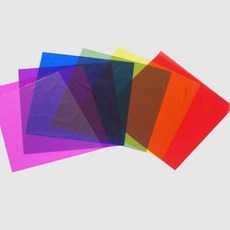 쌍문상회 셀로판지 7색 4개 세트 컬러 투명 필름 비닐, 본상품