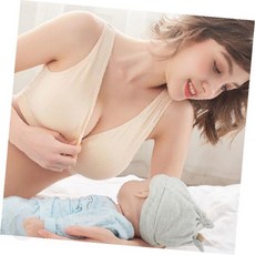 출산준비 모유수유용 무봉제 편안한 착용감 통기성 소프트컵 와이어없는 수면용