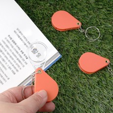 키링 부자재 열쇠고리 돋보기 기능 편리한 소품, 1개, 본상품선택