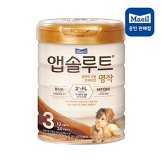 앱솔루트 엄마가 만든 프리미엄 명작 분유 3단계, 800g, 8개
