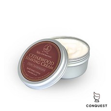 【CONQUEST】Taylor of Old Bond Street 木質雪松刮鬍膏 刮鬍皂，經典英國品牌，享受森林般的刮鬍體驗，適合各種膚質, 1個, 75ml(鋁罐)