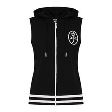 까스텔바작 여성 후드 집업 베스트_BGDSSV503BK_ 371029