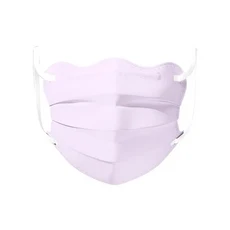 10개 일회용 얼굴 마스크 통기성 3레이어 모란디 컬러 보호용 커버 V-페이스 방진, 03 D