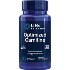 라이프익스텐션 옵티마이즈드 카르니틴 Optimized Carnitine, 60회분, 1개